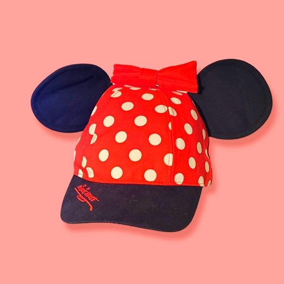 Youth Adjustable Baseball Cap - Minnie Mouse - Picture 1 of 8